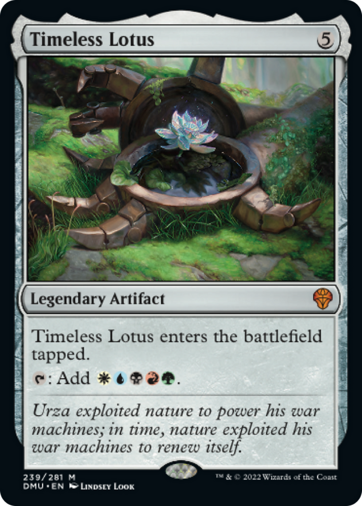 Magic: The Gathering - Timeless Lotus Foil - Dominaria United