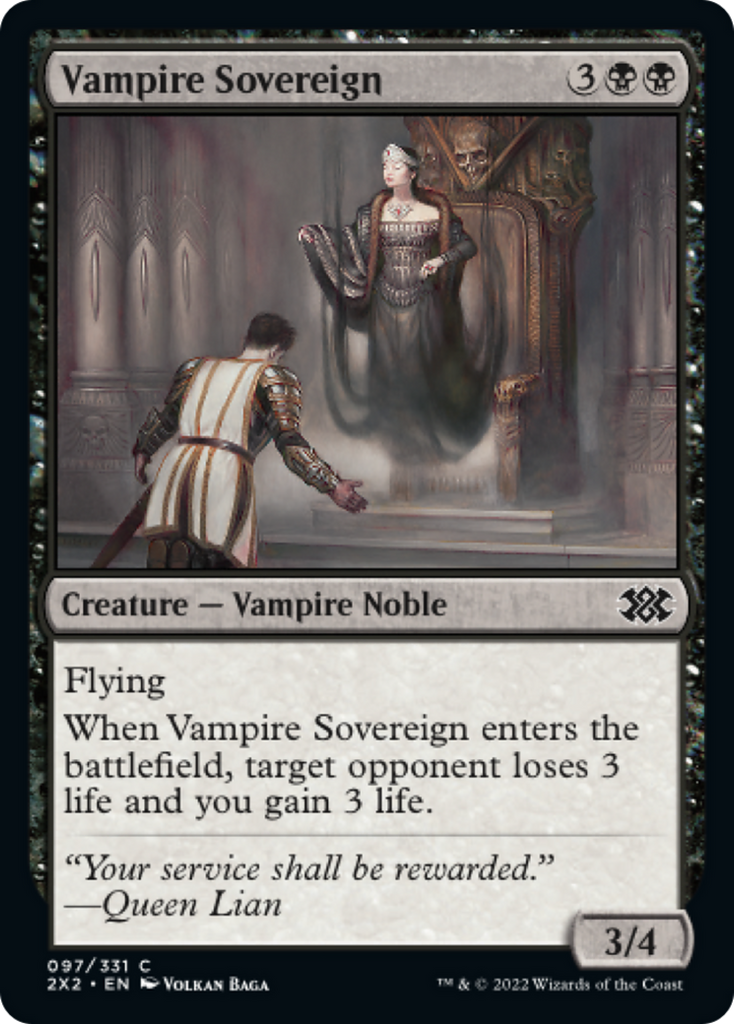 Magic: The Gathering - Vampire Sovereign - Double Masters 2022