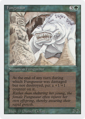 Magic: The Gathering - Fungusaur - Revised Edition