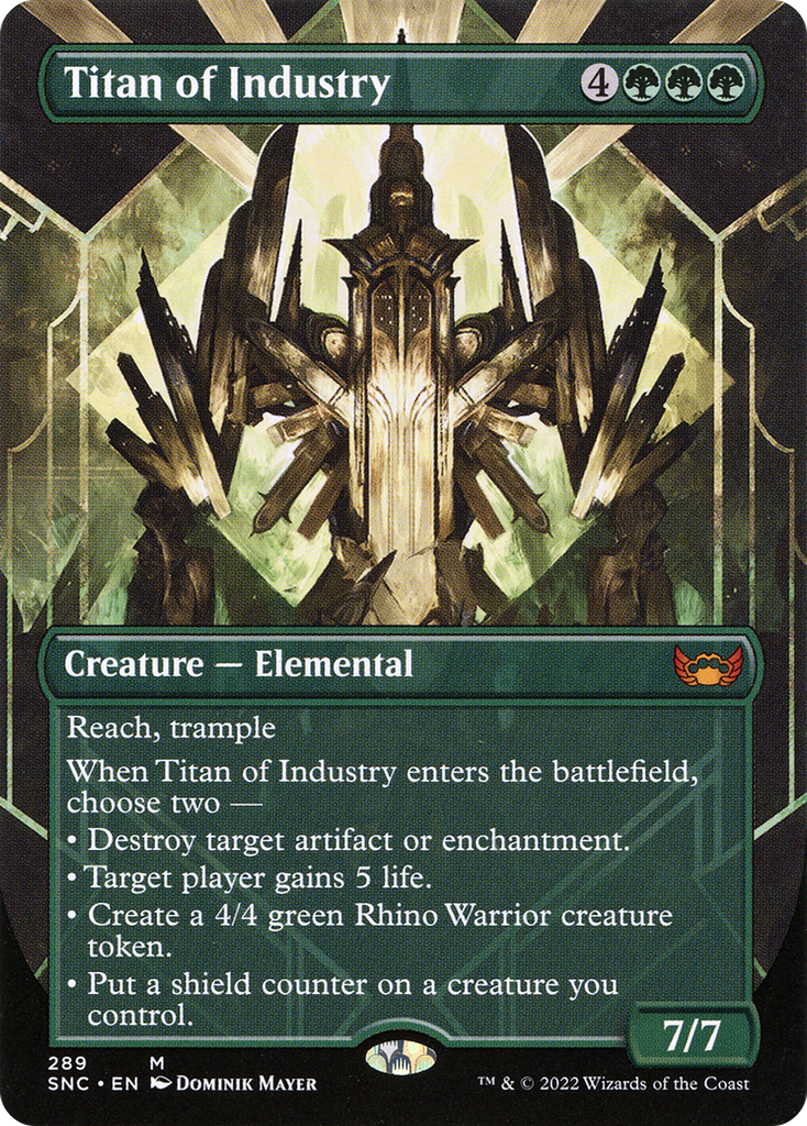 Magic: The Gathering - Titan of Industry - Streets of New Capenna