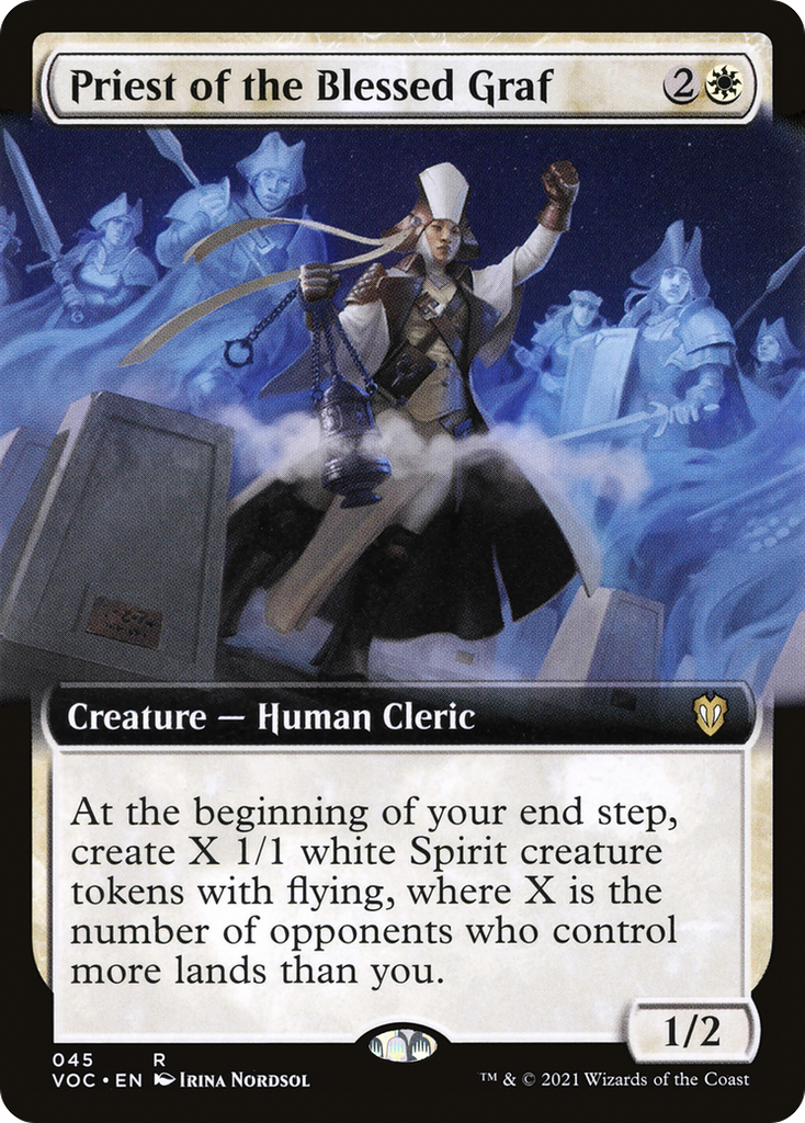 Magic: The Gathering - Priest of the Blessed Graf - Crimson Vow Commander