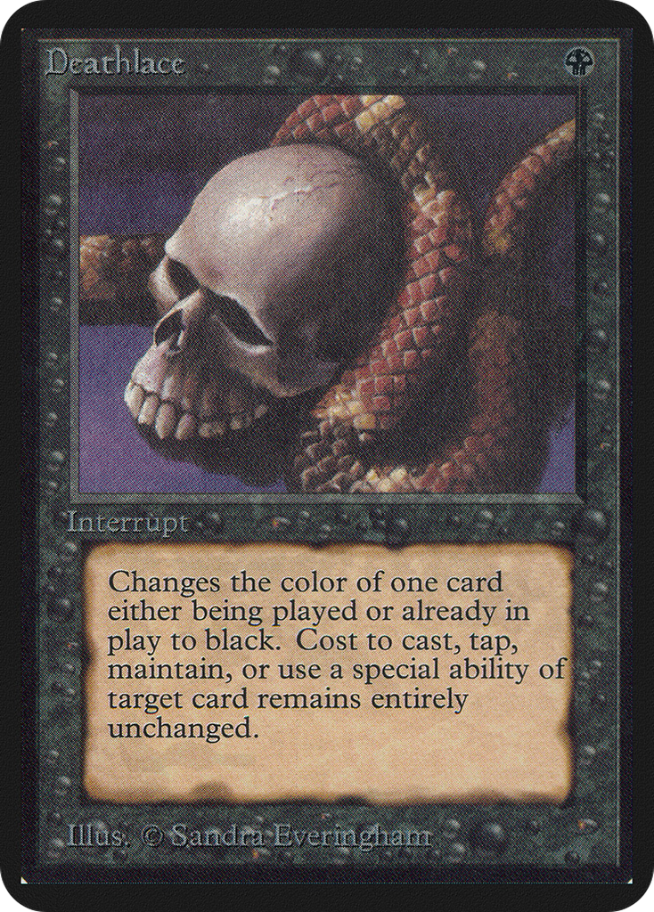 Magic: The Gathering - Deathlace - Limited Edition Alpha