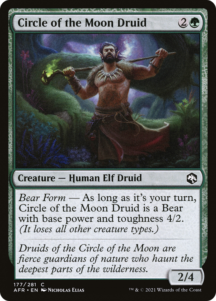Magic: The Gathering - Circle of the Moon Druid - Adventures in the Forgotten Realms