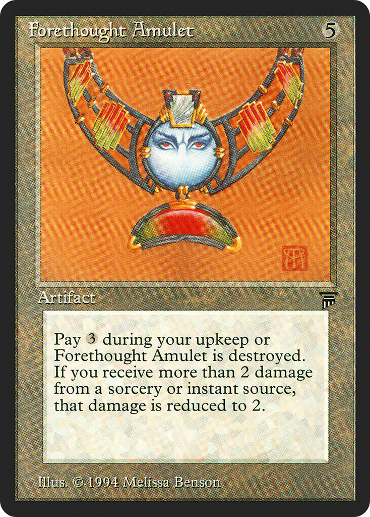 Magic: The Gathering - Forethought Amulet - Legends