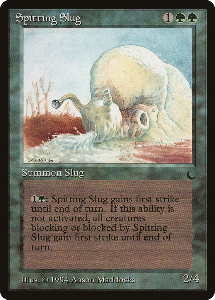Magic: The Gathering - Spitting Slug - The Dark