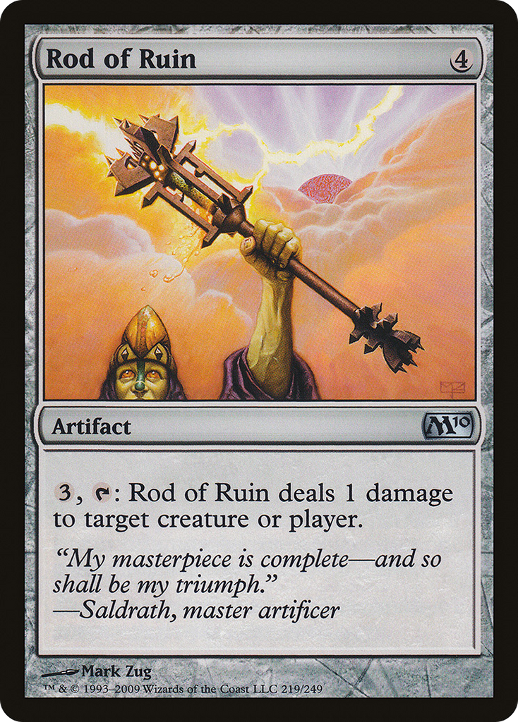 Magic: The Gathering - Rod of Ruin - Magic 2010