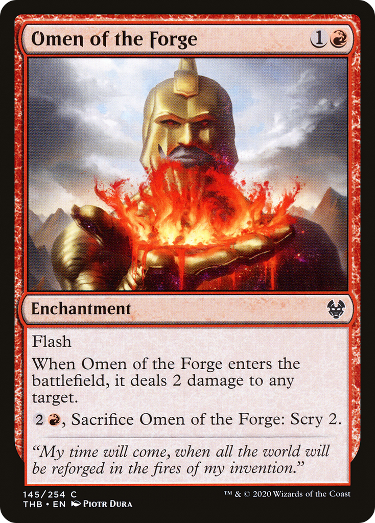 Magic: The Gathering - Omen of the Forge - Theros Beyond Death