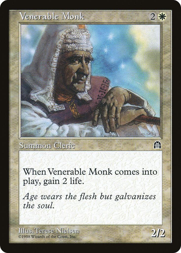 Magic: The Gathering - Venerable Monk - Stronghold