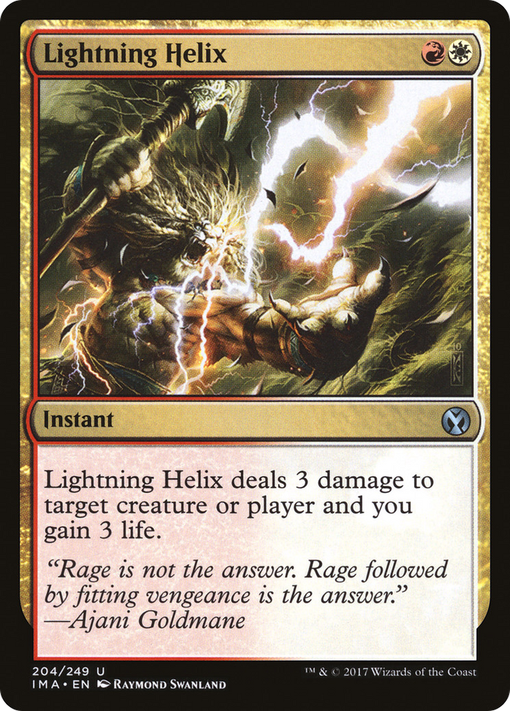 Magic: The Gathering - Lightning Helix - Iconic Masters