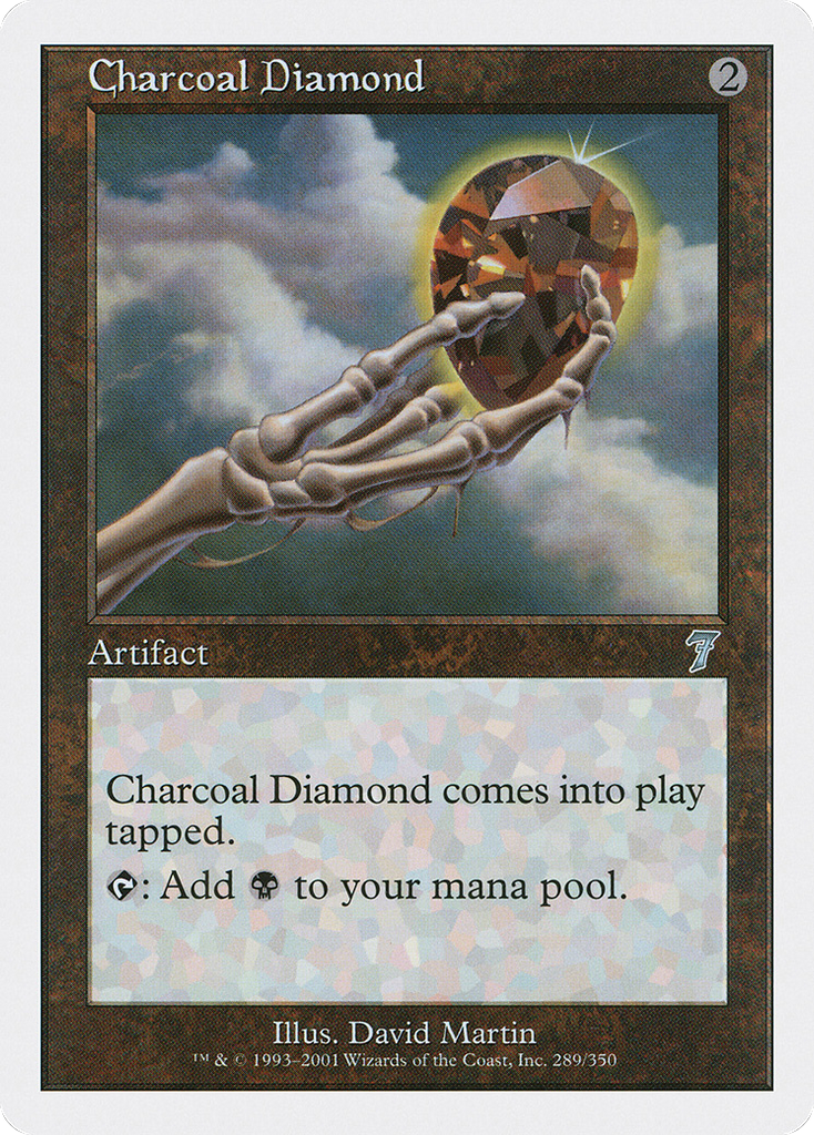 Magic: The Gathering - Charcoal Diamond - Seventh Edition