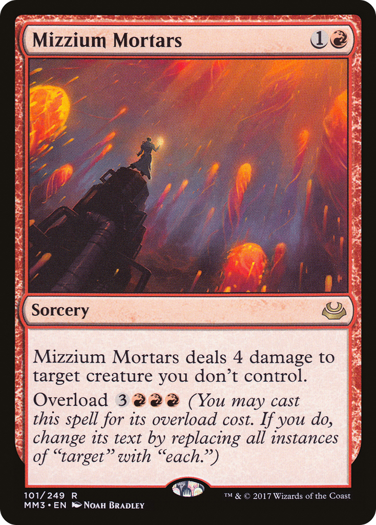 Magic: The Gathering - Mizzium Mortars - Modern Masters 2017