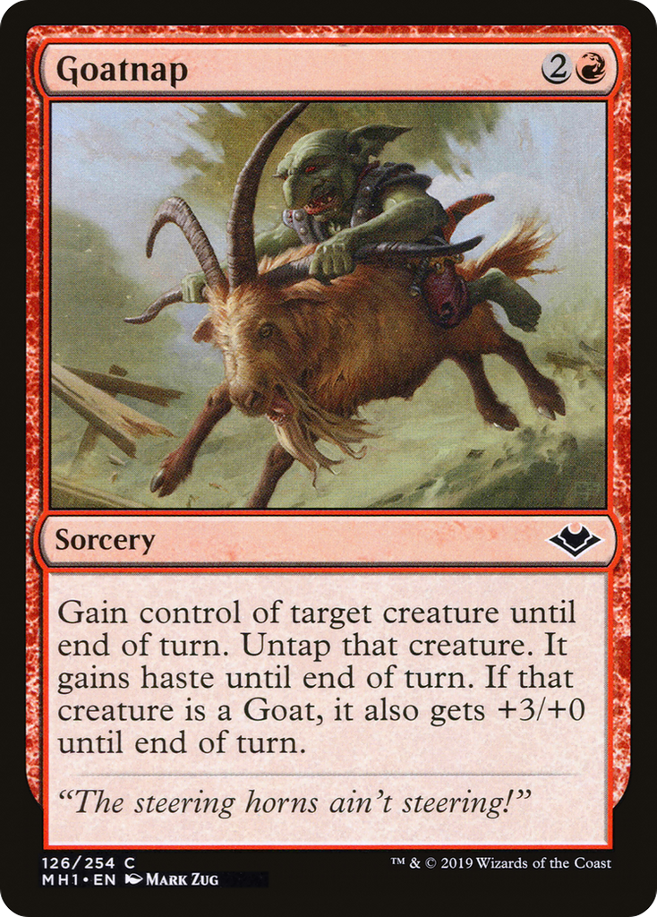 Magic: The Gathering - Goatnap Foil - Modern Horizons