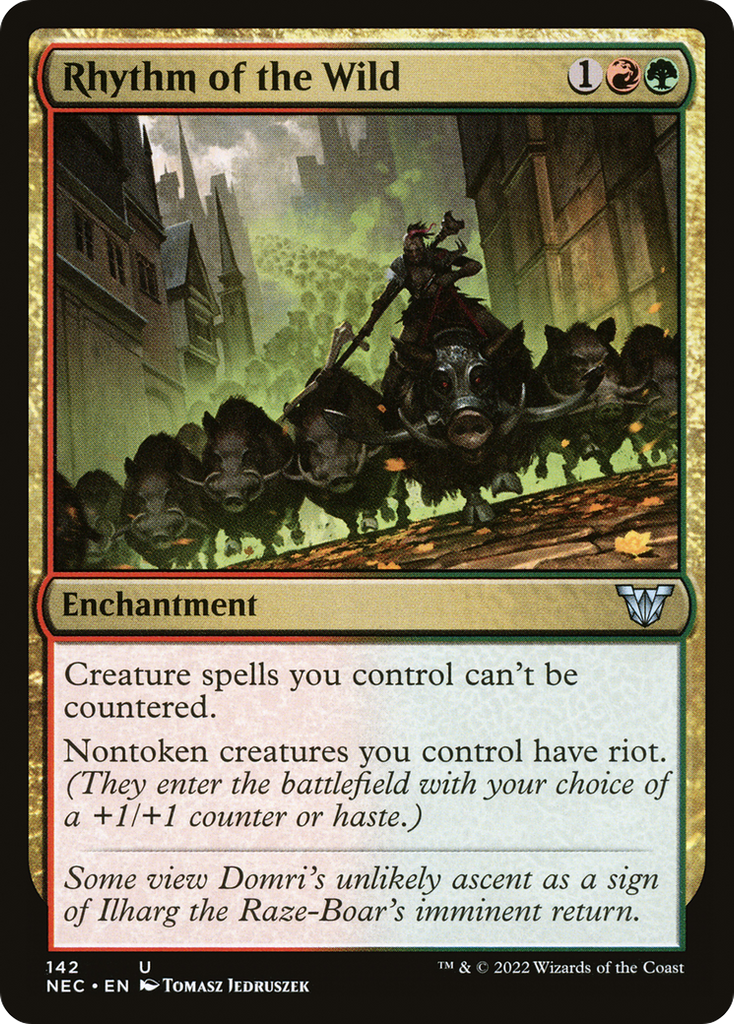 Magic: The Gathering - Rhythm of the Wild - Neon Dynasty Commander