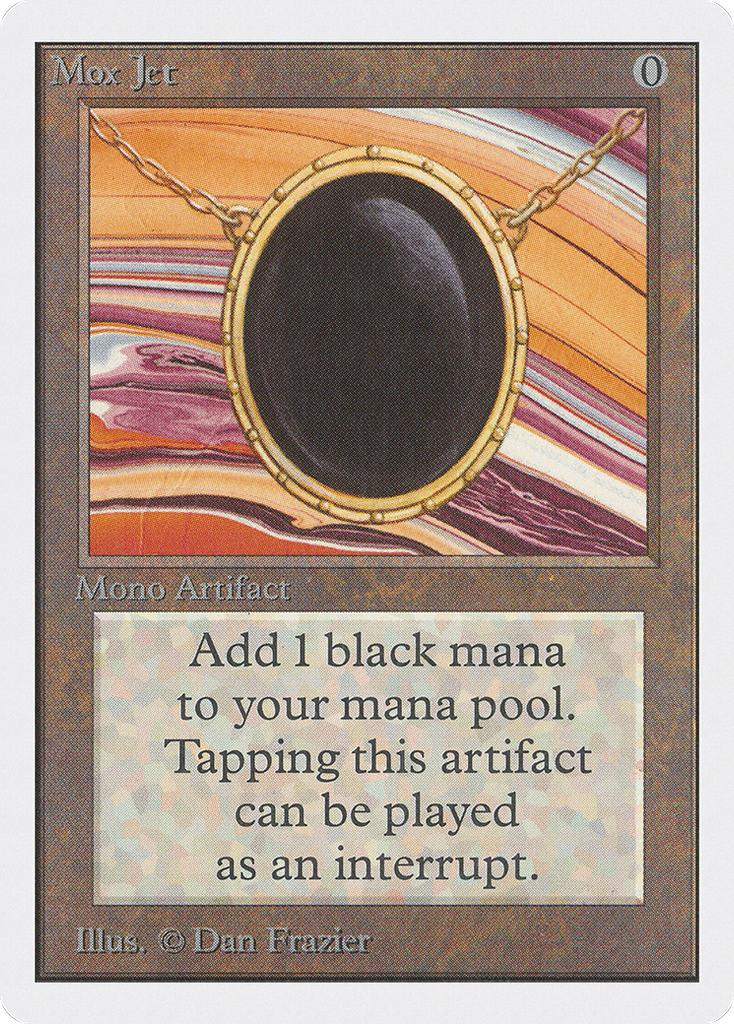 Magic: The Gathering - Mox Jet - Unlimited Edition