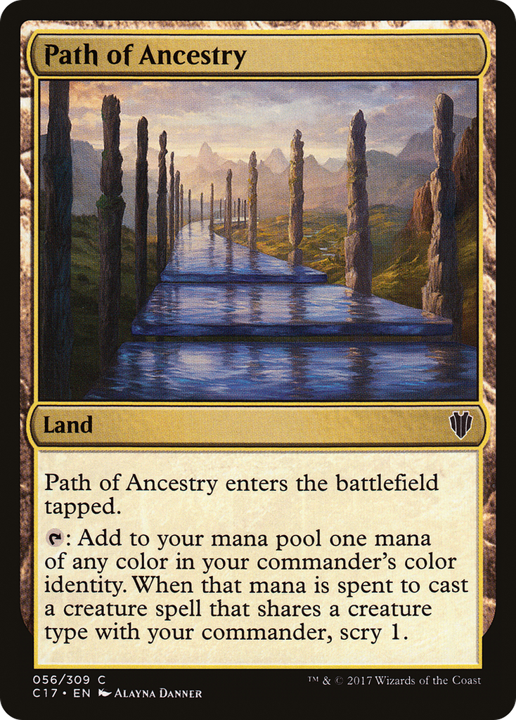 Magic: The Gathering - Path of Ancestry - Commander 2017