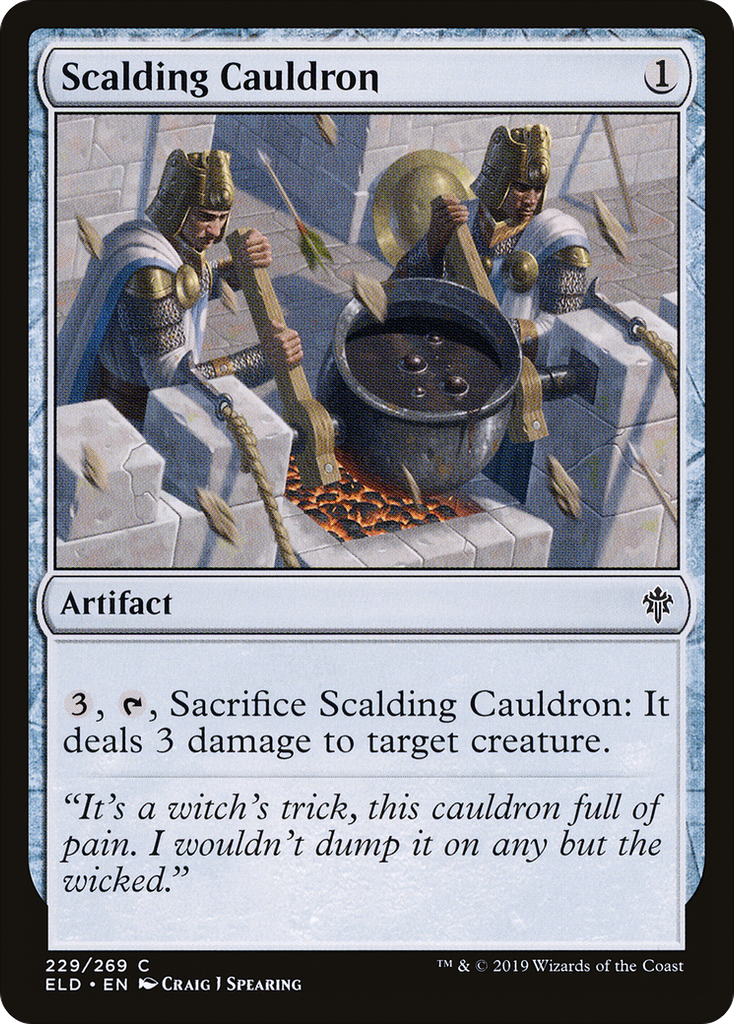 Magic: The Gathering - Scalding Cauldron - Throne of Eldraine