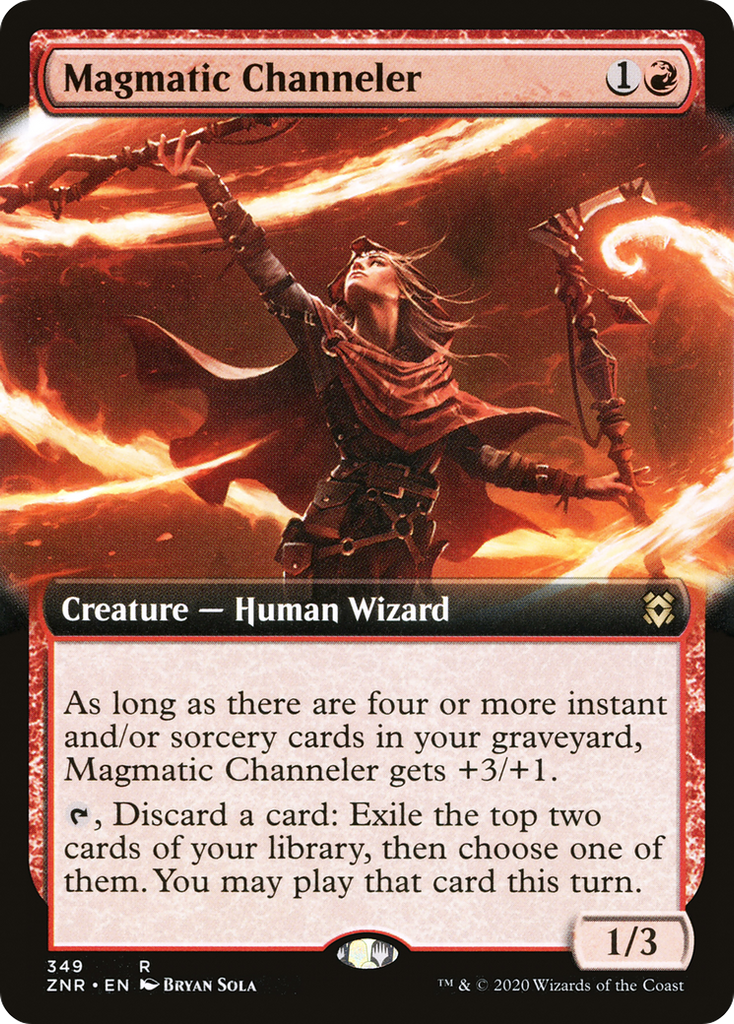 Magic: The Gathering - Magmatic Channeler - Zendikar Rising