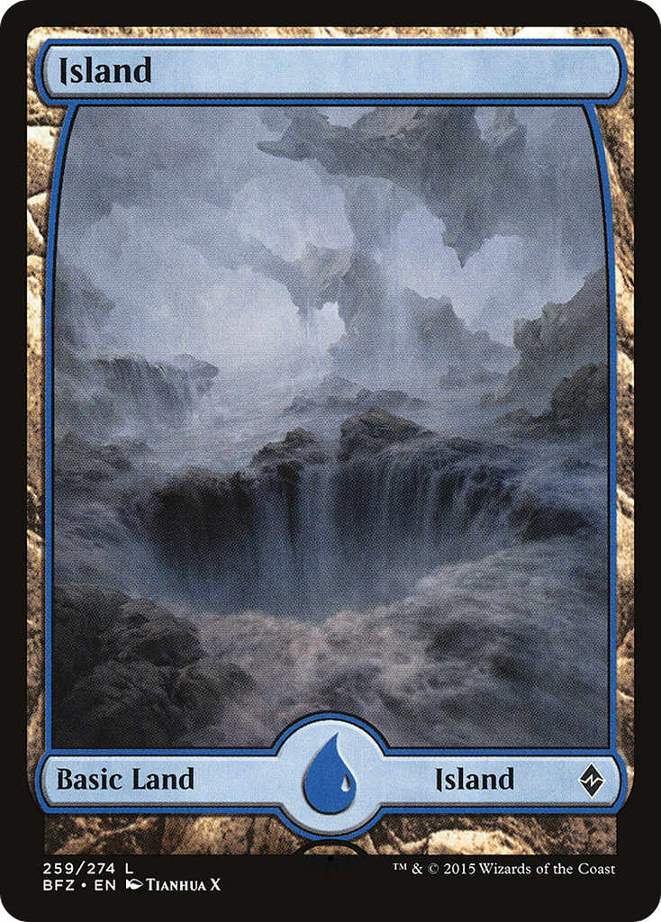 Magic: The Gathering - Island - Battle for Zendikar