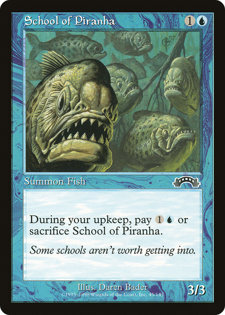Magic: The Gathering - School of Piranha - Exodus