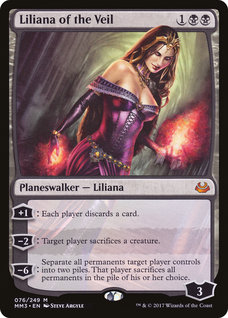 Magic: The Gathering - Liliana of the Veil - Modern Masters 2017
