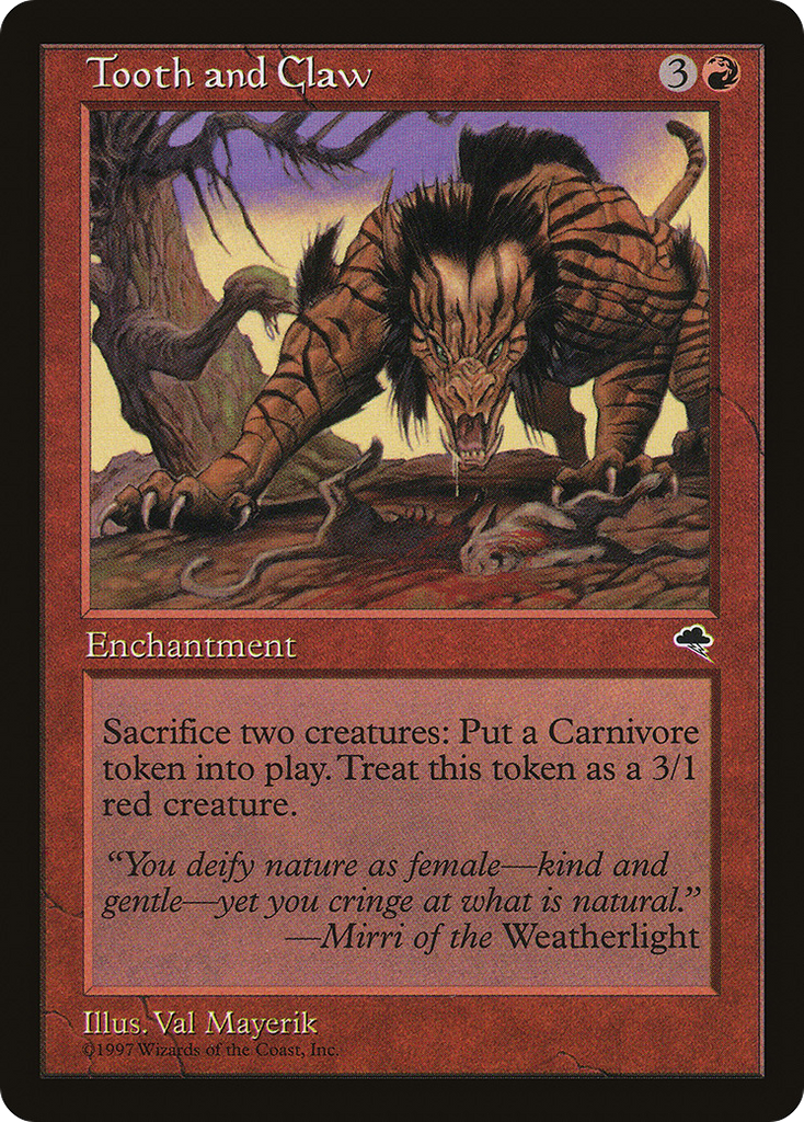 Magic: The Gathering - Tooth and Claw - Tempest