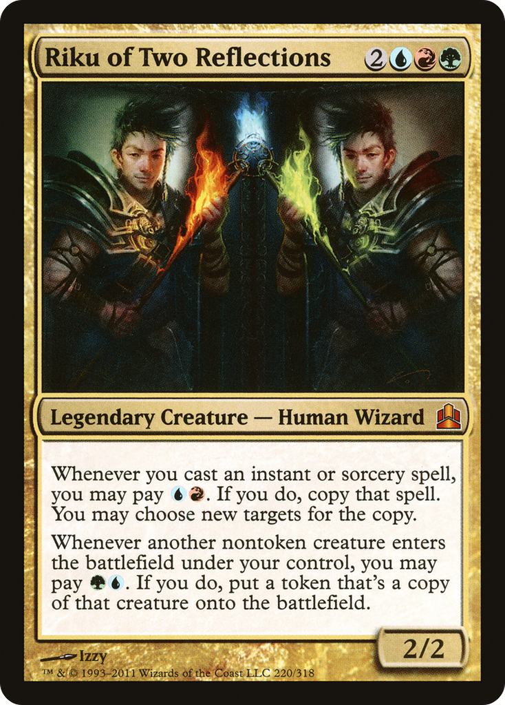 Magic: The Gathering - Riku of Two Reflections - Commander 2011