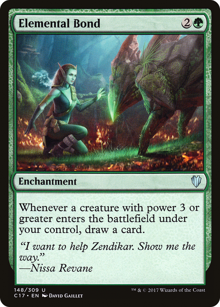 Magic: The Gathering - Elemental Bond - Commander 2017