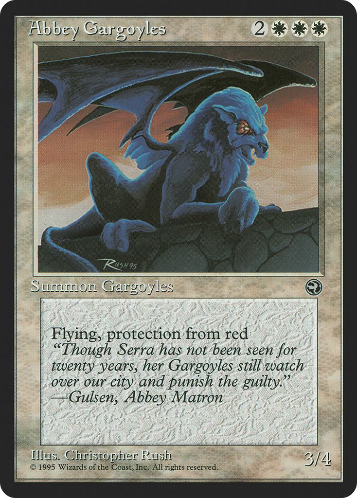 Magic: The Gathering - Abbey Gargoyles - Homelands