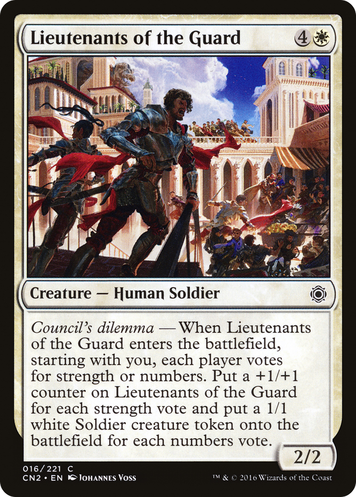 Magic: The Gathering - Lieutenants of the Guard - Conspiracy: Take the Crown