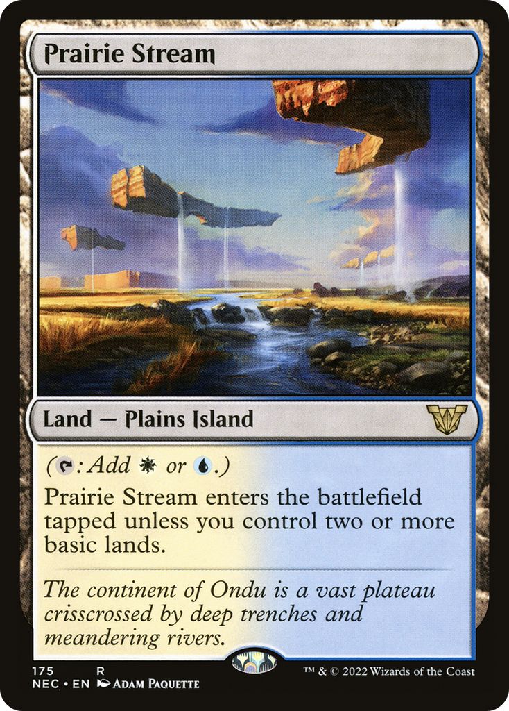 Magic: The Gathering - Prairie Stream - Neon Dynasty Commander