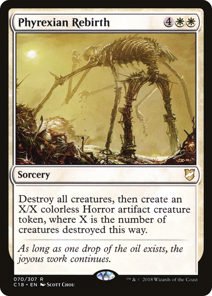 Magic: The Gathering - Phyrexian Rebirth - Commander 2018