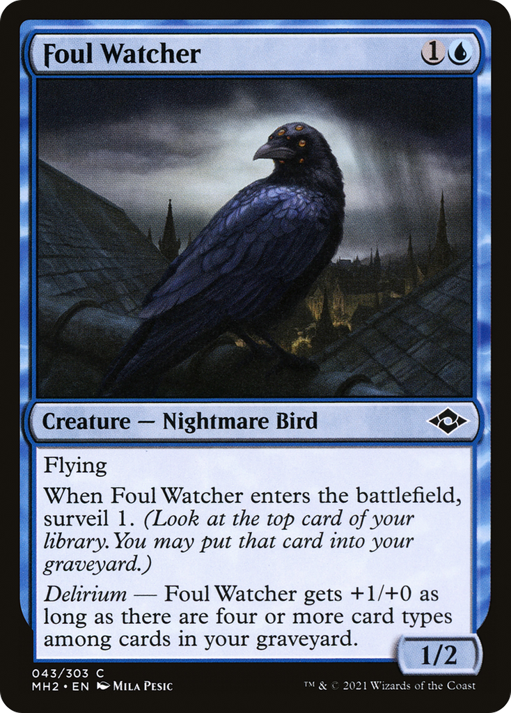 Magic: The Gathering - Foul Watcher - Modern Horizons 2