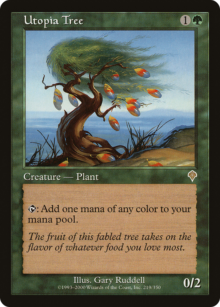 Magic: The Gathering - Utopia Tree - Invasion