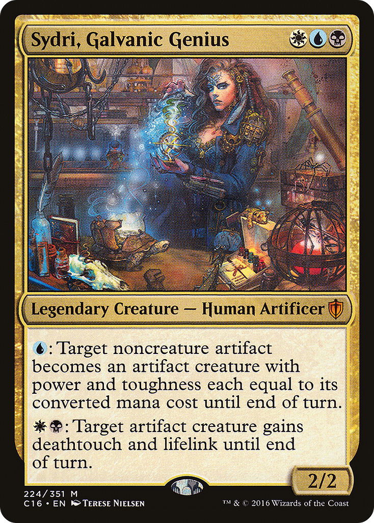 Magic: The Gathering - Sydri, Galvanic Genius - Commander 2016