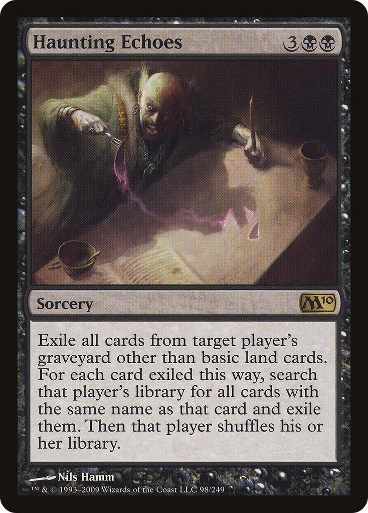 Magic: The Gathering - Haunting Echoes - Magic 2010