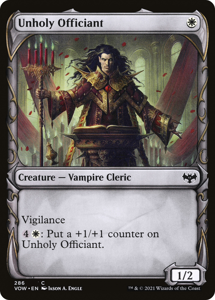 Magic: The Gathering - Unholy Officiant - Innistrad: Crimson Vow