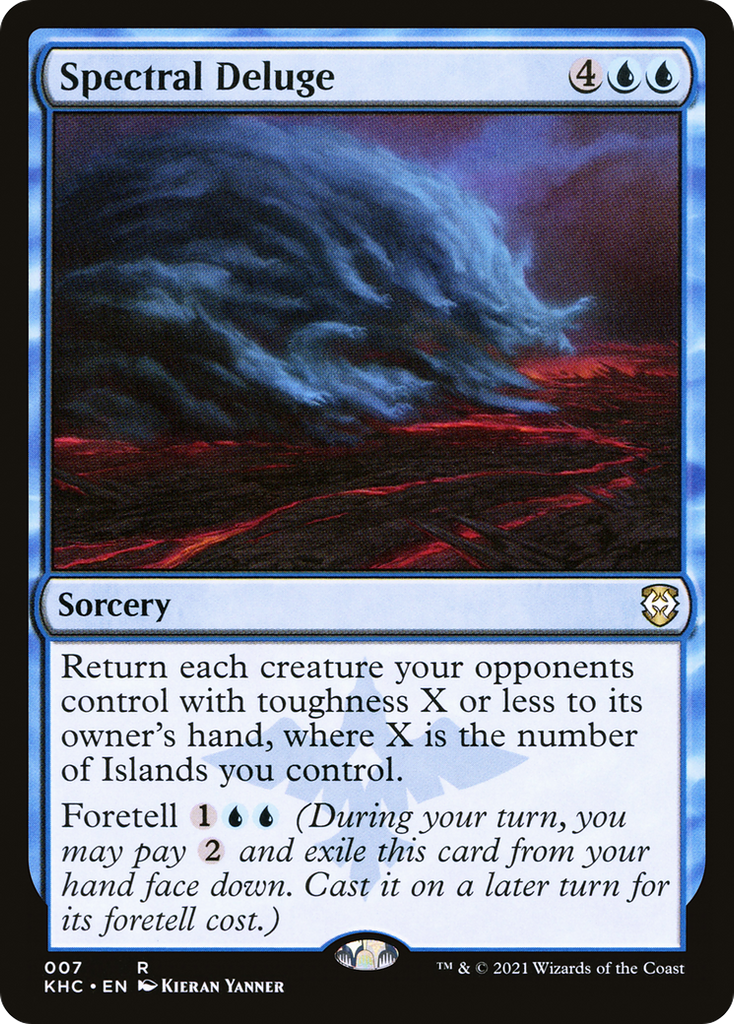 Magic: The Gathering - Spectral Deluge - Kaldheim Commander