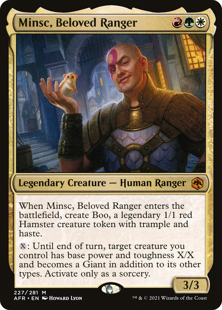 Magic: The Gathering - Minsc, Beloved Ranger - Adventures in the Forgotten Realms