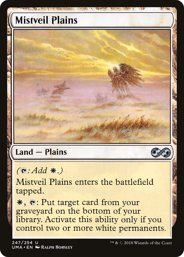 Magic: The Gathering - Mistveil Plains - Ultimate Masters