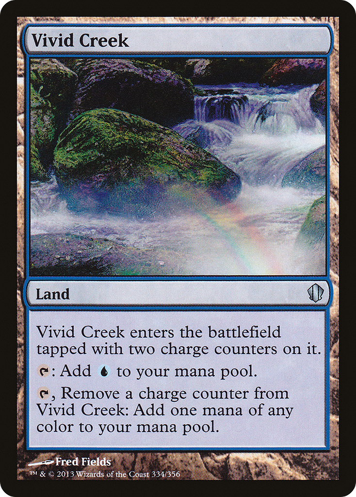 Magic: The Gathering - Vivid Creek - Commander 2013