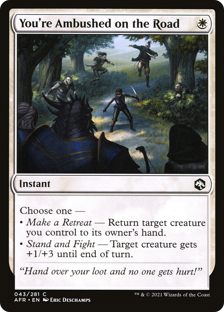 Magic: The Gathering - You're Ambushed on the Road - Adventures in the Forgotten Realms