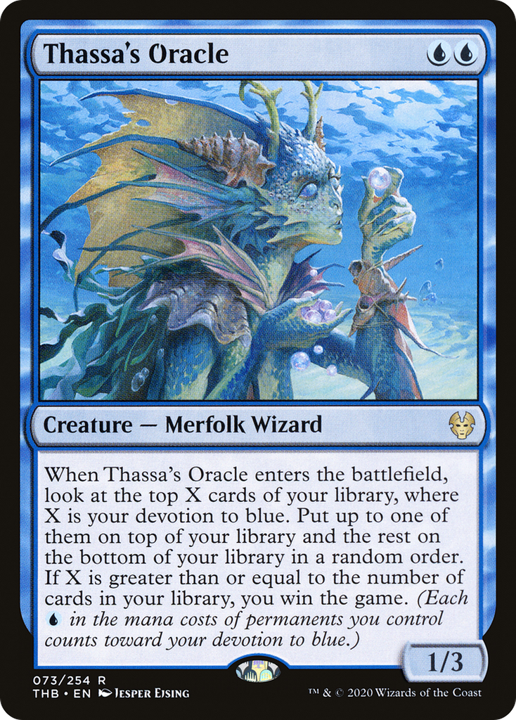 Magic: The Gathering - Thassa's Oracle - Theros Beyond Death
