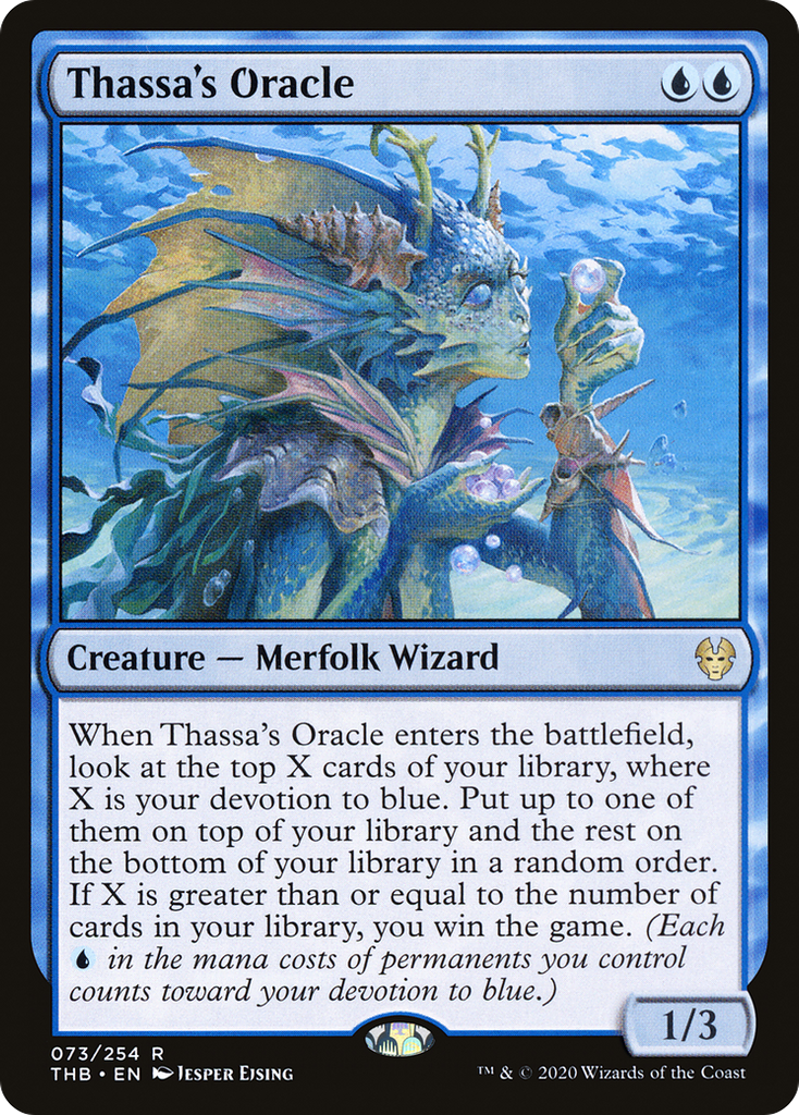 Magic: The Gathering - Thassa's Oracle Foil - Theros Beyond Death