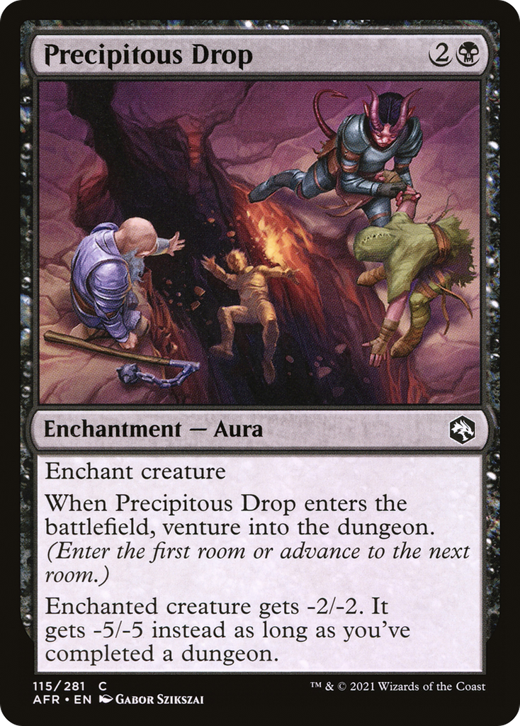 Magic: The Gathering - Precipitous Drop - Adventures in the Forgotten Realms