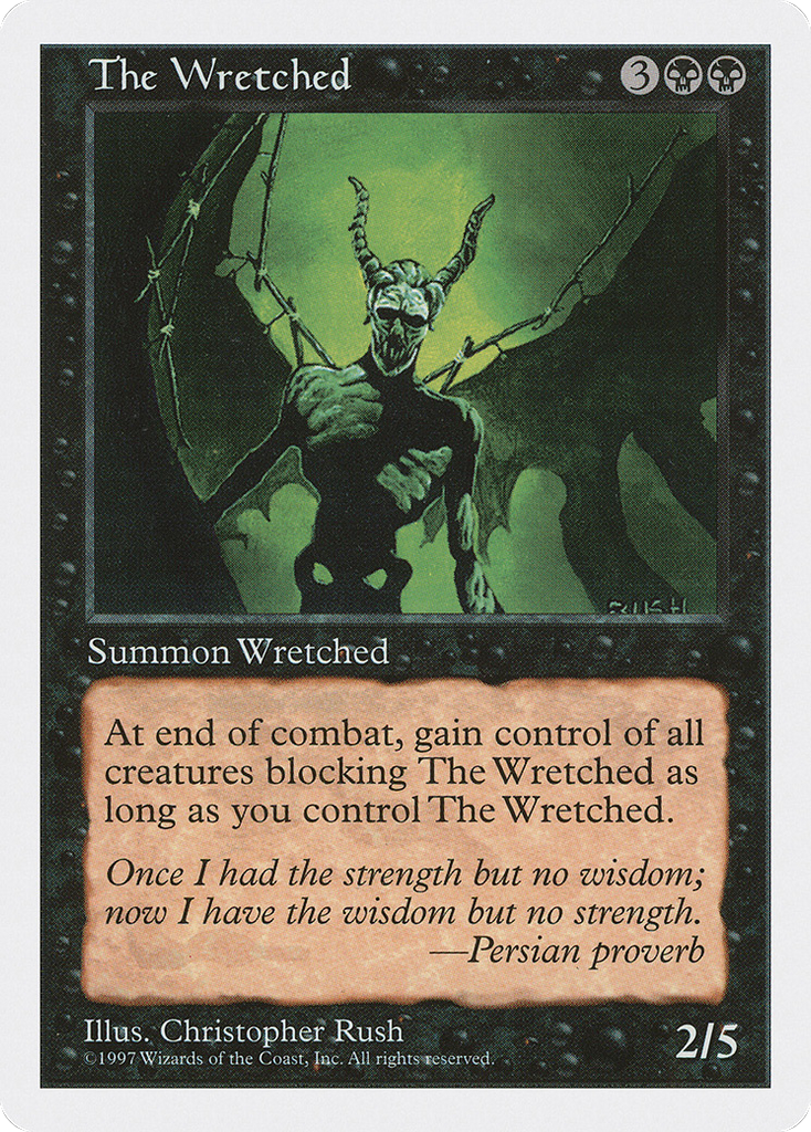 Magic: The Gathering - The Wretched - Fifth Edition