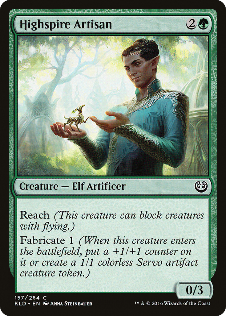 Magic: The Gathering - Highspire Artisan - Kaladesh