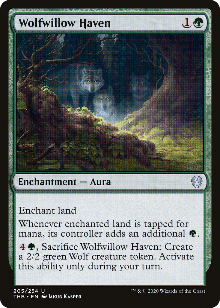 Magic: The Gathering - Wolfwillow Haven Foil - Theros Beyond Death