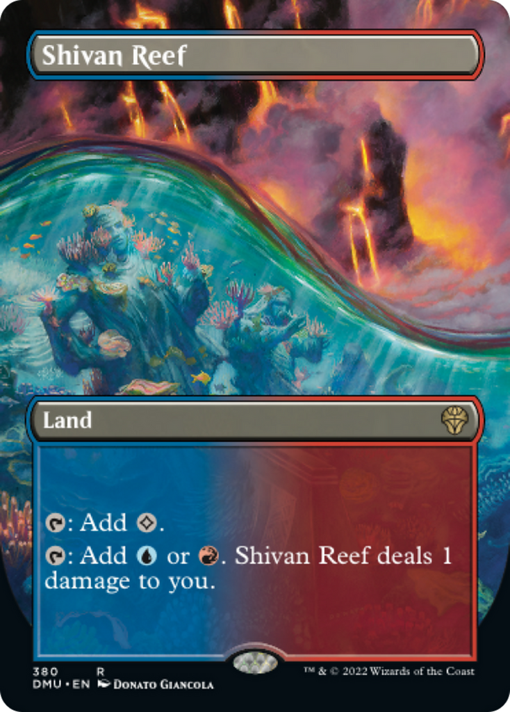 Magic: The Gathering - Shivan Reef - Dominaria United