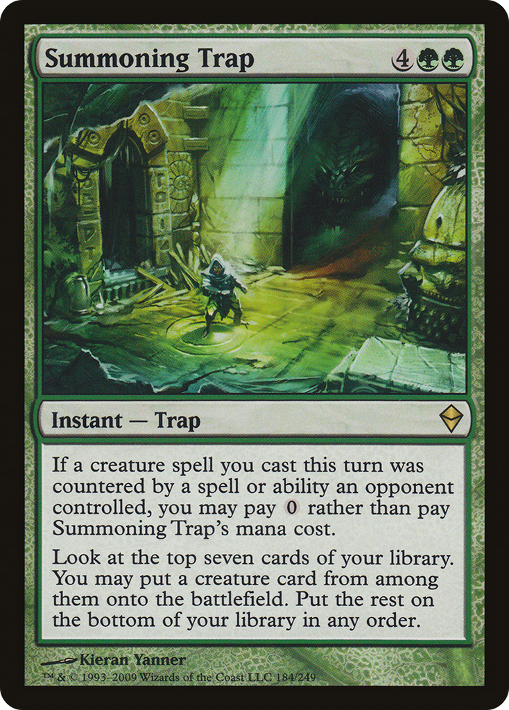 Magic: The Gathering - Summoning Trap - Zendikar