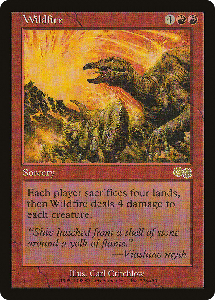 Magic: The Gathering - Wildfire - Urza's Saga